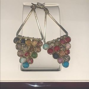 Kantha Chandelier Earrings